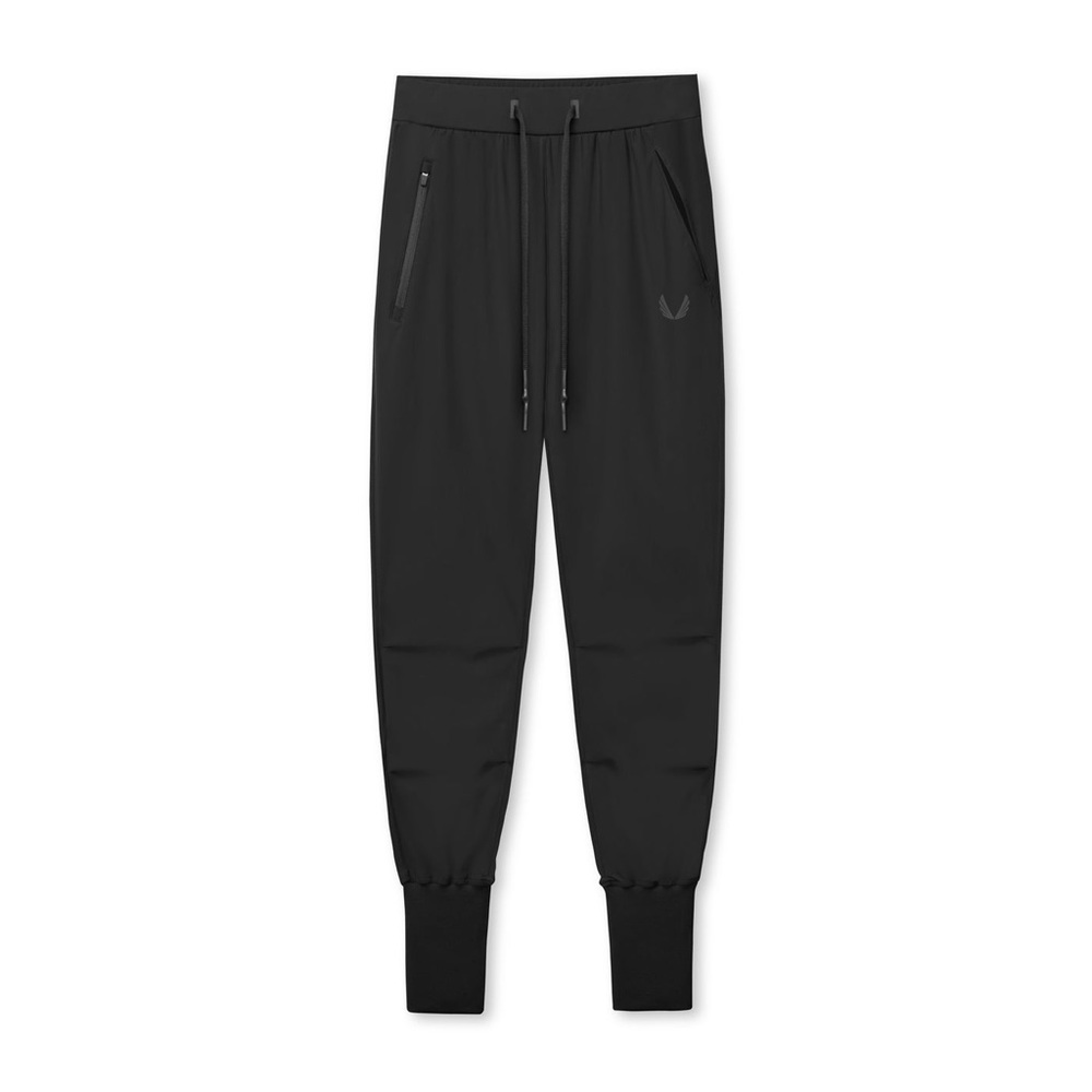 ASRV TETRA-LITE™ HIGH RIB JOGGERS, 2 Pairs: BLACK & SAGE. Both Medium. Like New!